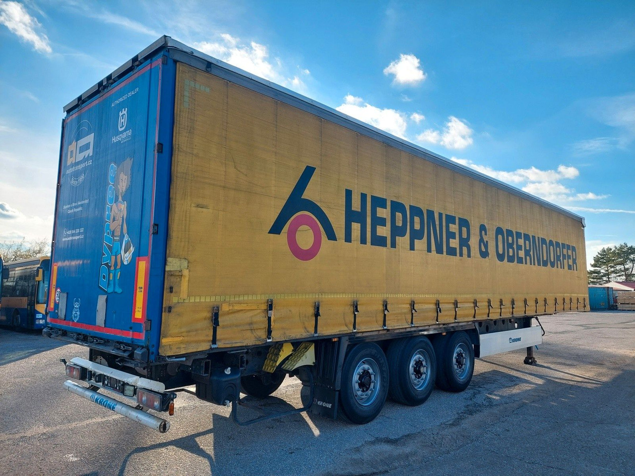 Krone SD Standard Coil Mulde lenkbare Hinterachse - Poluprikolica sa ceradom: slika 4 Krone SD Standard Coil Mulde lenkbare Hinterachse - Poluprikolica sa ceradom: slika 4