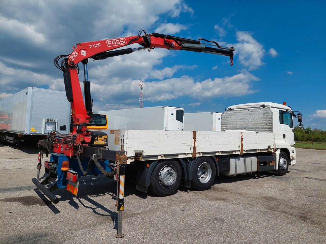 MAN GA 26.320 6X2-2 BL + Kran Fassi F110AC22 - Kamion sa tovarnim sandukom, Kamion sa dizalicom: slika 4 MAN GA 26.320 6X2-2 BL + Kran Fassi F110AC22 - Kamion sa tovarnim sandukom, Kamion sa dizalicom: slika 4