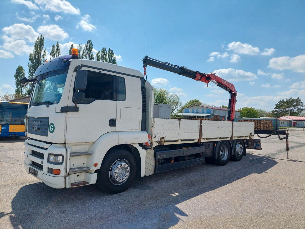 MAN GA 26.320 6X2-2 BL + Kran Fassi F110AC22 - Kamion sa tovarnim sandukom, Kamion sa dizalicom: slika 1 MAN GA 26.320 6X2-2 BL + Kran Fassi F110AC22 - Kamion sa tovarnim sandukom, Kamion sa dizalicom: slika 1
