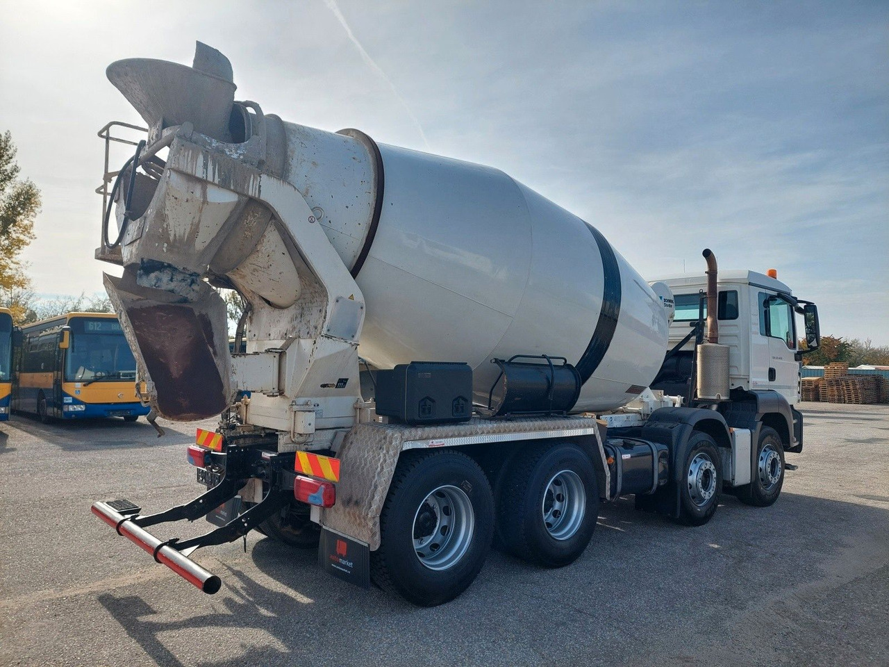 MAN TGS 32.420 BB Stetter 8x4 - Mikser za beton: slika 4 MAN TGS 32.420 BB Stetter 8x4 - Mikser za beton: slika 4