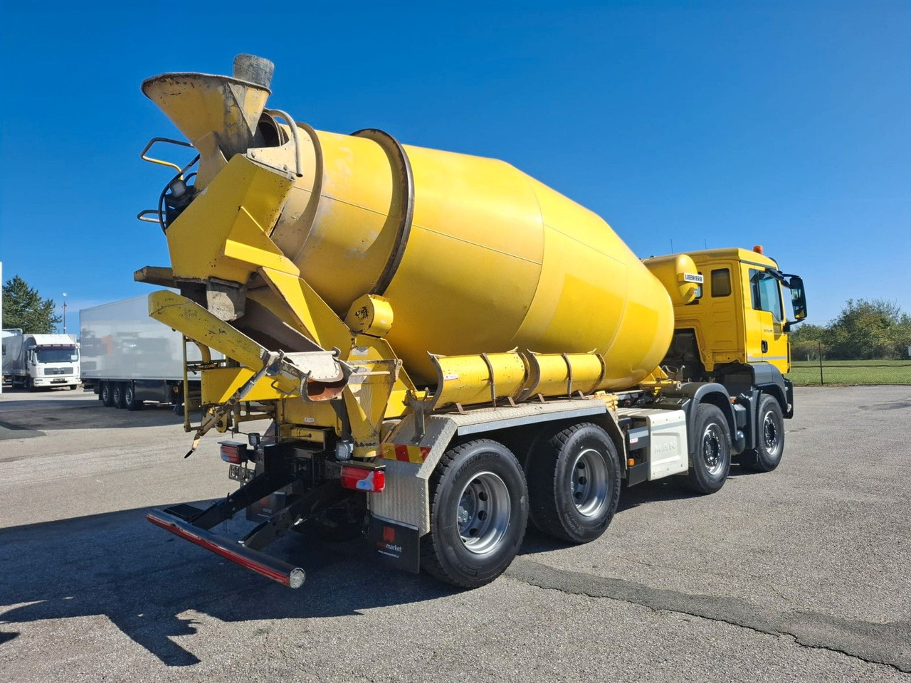 MAN TGS 32.460 8X4 BB Liebherr 9 m³ - Mikser za beton: slika 3 MAN TGS 32.460 8X4 BB Liebherr 9 m³ - Mikser za beton: slika 3