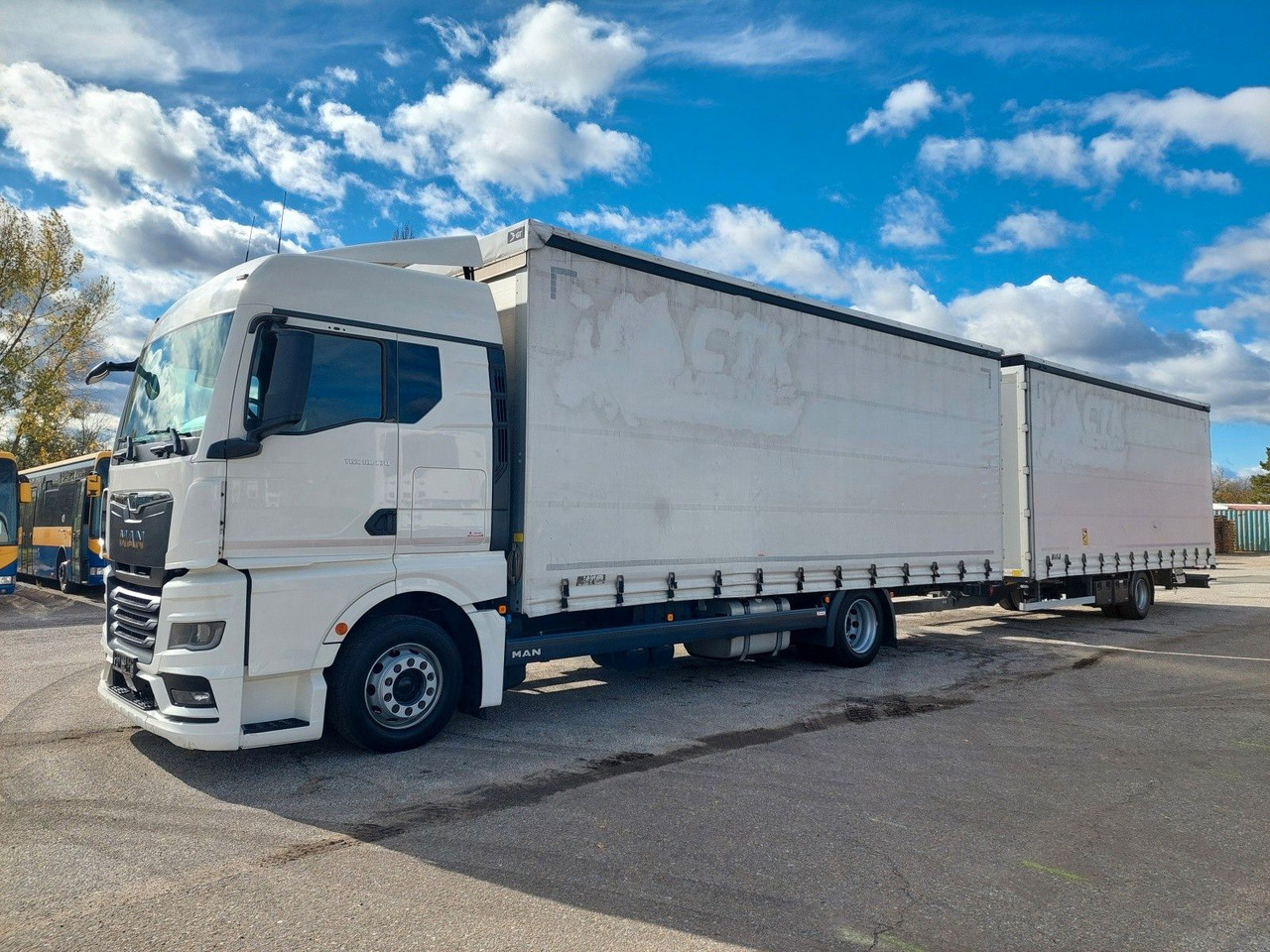 MAN TGX 18.470 LL + Gniotpol G-4080 120 m3 Durchbar - Kamion sa ceradom: slika 1 MAN TGX 18.470 LL + Gniotpol G-4080 120 m3 Durchbar - Kamion sa ceradom: slika 1