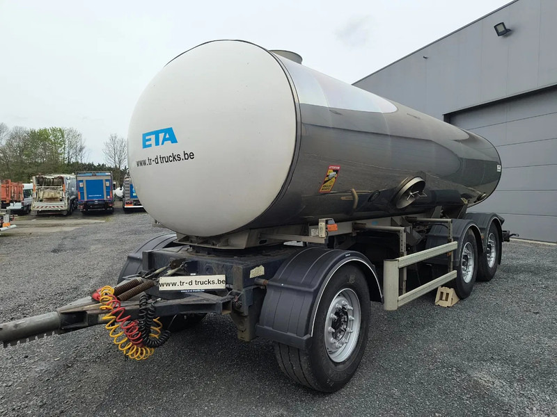 ETA INSULATED INOX TANK 16500L - Prikolica cisterna: slika 1 ETA INSULATED INOX TANK 16500L - Prikolica cisterna: slika 1