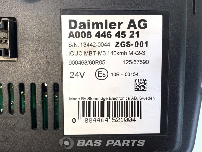 Mercedes-Benz Antos MP4 Combi-Instrument Mercedes A 008 446 45 21 - Komandna tabla za Kamion: slika 3 Mercedes-Benz Antos MP4 Combi-Instrument Mercedes A 008 446 45 21 - Komandna tabla za Kamion: slika 3