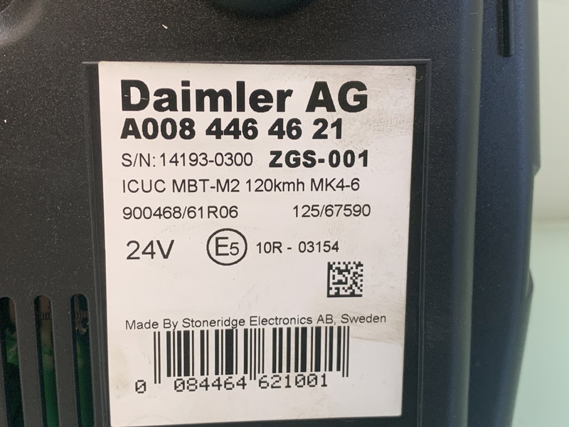 Mercedes-Benz Antos MP4 Instrumentenpaneel Mercedes A 008 446 46 21 - Komandna tabla za Kamion: slika 3 Mercedes-Benz Antos MP4 Instrumentenpaneel Mercedes A 008 446 46 21 - Komandna tabla za Kamion: slika 3