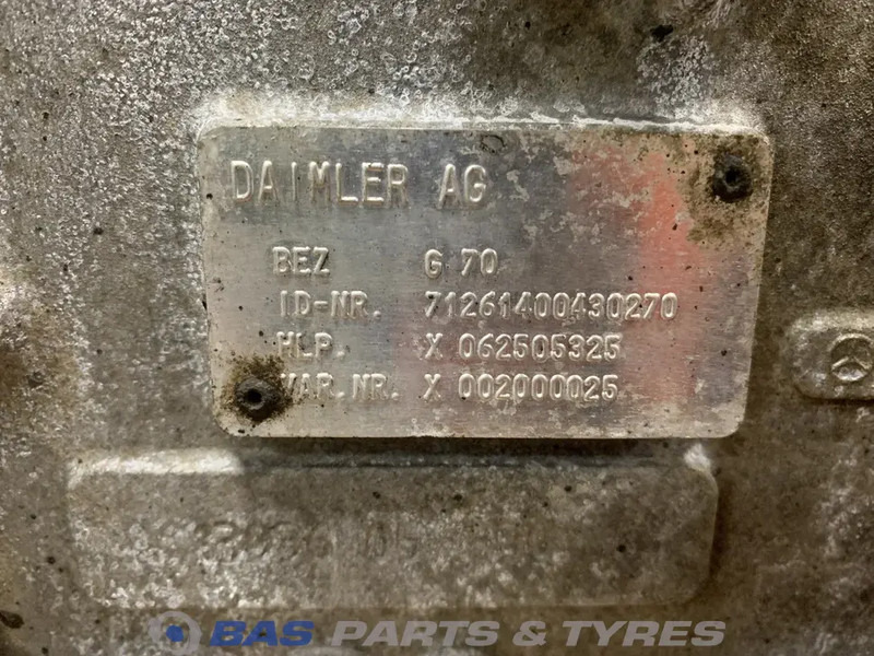 Mercedes-Benz Atego Mercedes G70-6 Powershift 3 Versnellingsbak A 001 260 36 00 - Menjač za Kamion: slika 5 Mercedes-Benz Atego Mercedes G70-6 Powershift 3 Versnellingsbak A 001 260 36 00 - Menjač za Kamion: slika 5