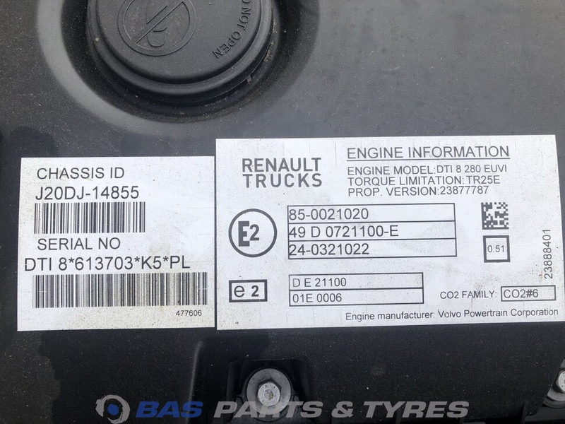 Renault D-Serie Motor Renault DTI8 280 K5 G0000060 - Motor za Kamion: slika 5 Renault D-Serie Motor Renault DTI8 280 K5 G0000060 - Motor za Kamion: slika 5