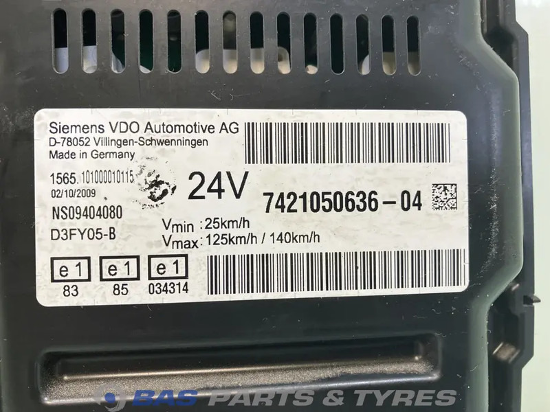 Renault Premium Euro 4-5 Instrumentenpaneel Renault 7421050636 - Komandna tabla za Kamion: slika 3 Renault Premium Euro 4-5 Instrumentenpaneel Renault 7421050636 - Komandna tabla za Kamion: slika 3