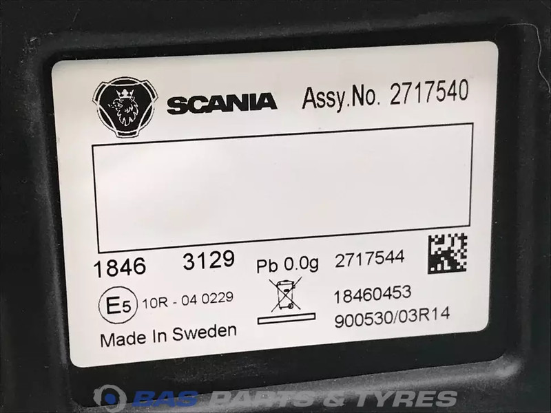 Scania G-Serie NextGen - Komandna tabla za Kamion: slika 3 Scania G-Serie NextGen - Komandna tabla za Kamion: slika 3