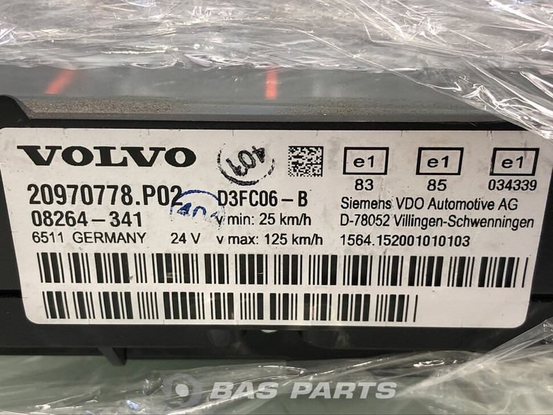 Volvo FE - Komandna tabla za Kamion: slika 3 Volvo FE - Komandna tabla za Kamion: slika 3