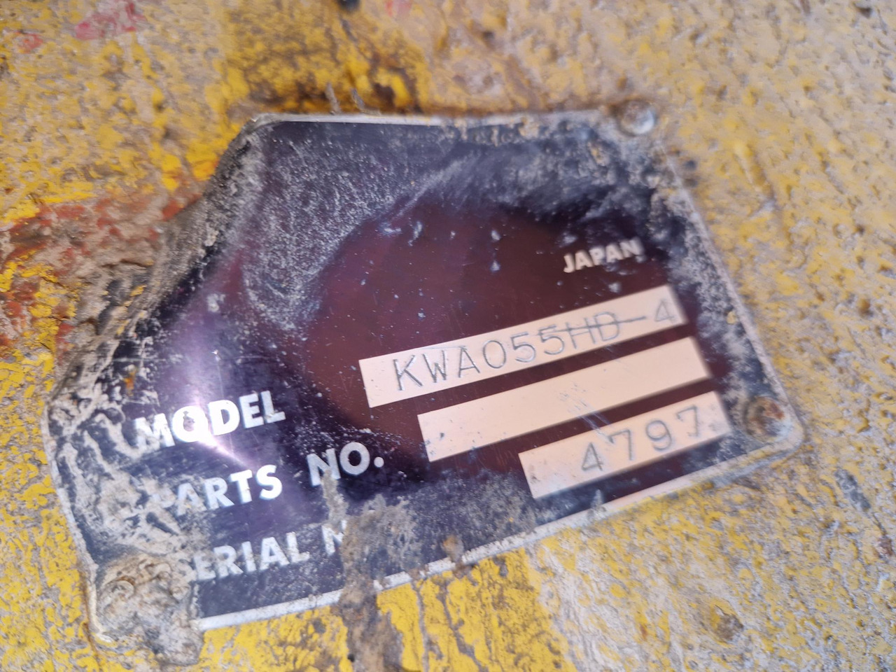 EJE TRASERO KOMATSU KWA055HD-4 - Osovina i delovi za Građevinska mašina: slika 4 EJE TRASERO KOMATSU KWA055HD-4 - Osovina i delovi za Građevinska mašina: slika 4