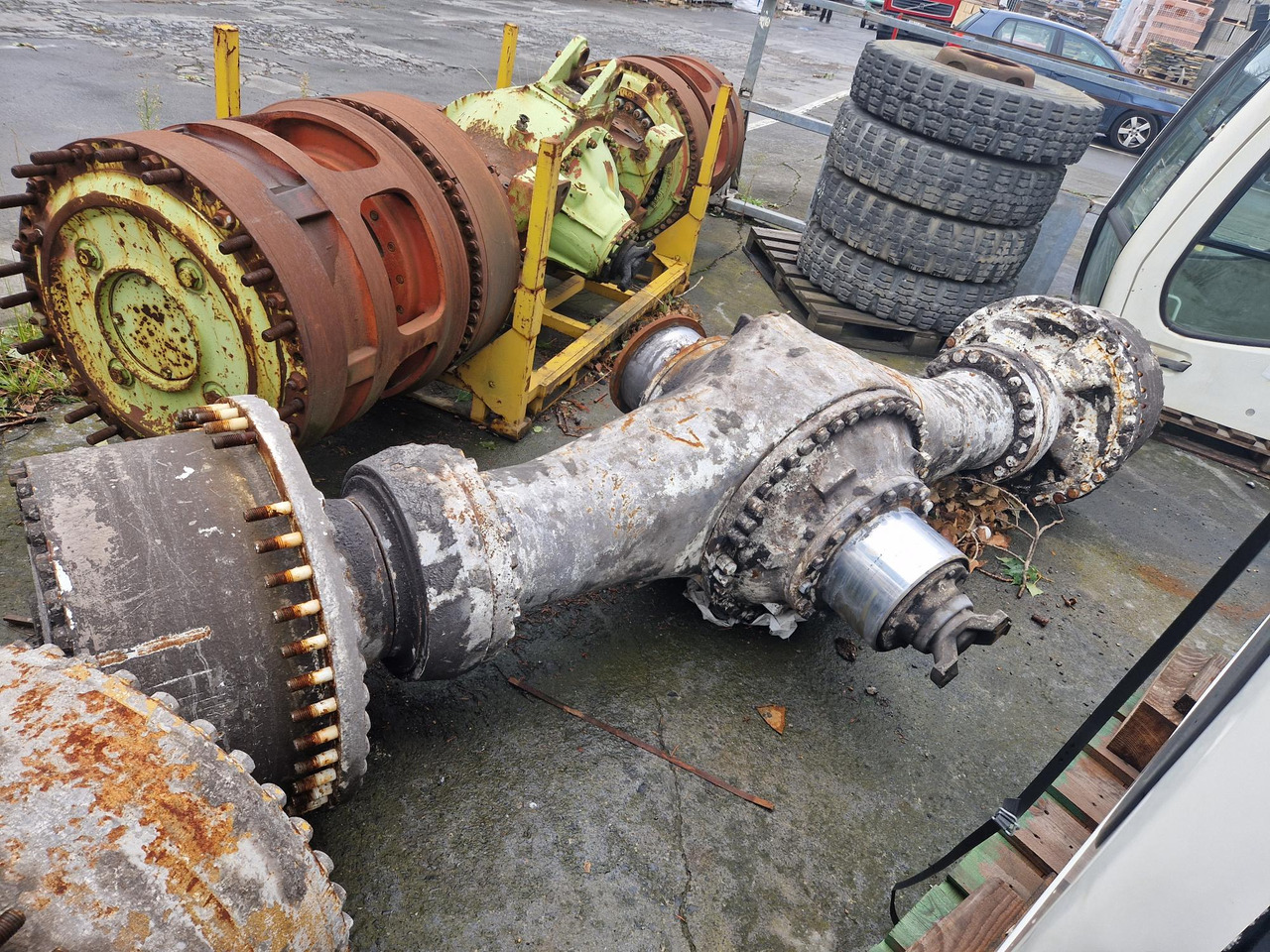 EJE TRASERO PARA CATERPILLAR 988 FII - Osovina i delovi za Građevinska mašina: slika 1 EJE TRASERO PARA CATERPILLAR 988 FII - Osovina i delovi za Građevinska mašina: slika 1