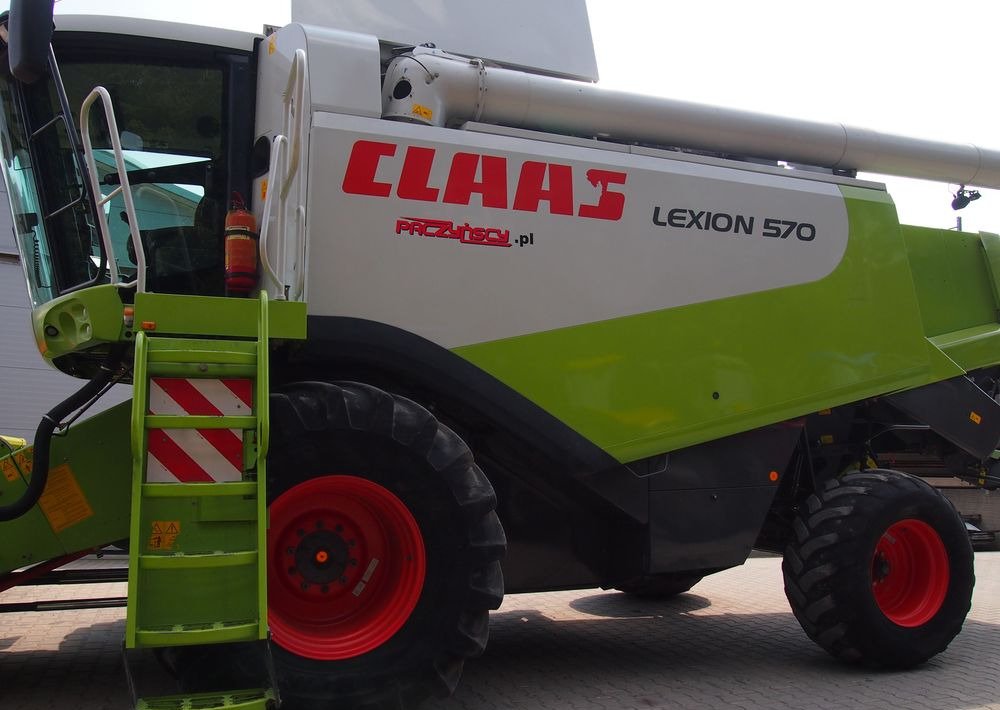 Kombajn zbożawy Claas Lexon 570 Kombajn zbożowy CLAAS LEXION 570+ heder VARIO 7,5m - Kombinovani kombajn: slika 4 Kombajn zbożawy Claas Lexon 570 Kombajn zbożowy CLAAS LEXION 570+ heder VARIO 7,5m - Kombinovani kombajn: slika 4