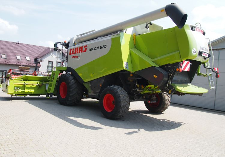 Kombajn zbożawy Claas Lexon 570 Kombajn zbożowy CLAAS LEXION 570+ heder VARIO 7,5m - Kombinovani kombajn: slika 5 Kombajn zbożawy Claas Lexon 570 Kombajn zbożowy CLAAS LEXION 570+ heder VARIO 7,5m - Kombinovani kombajn: slika 5