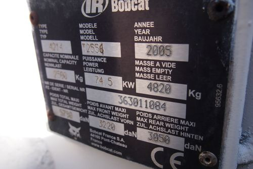 Teleskopski upravljač Ładowarka teleskopowa Bobcat T2556 2005 Ładowarka teleskopowa BOBCAT: slika 17