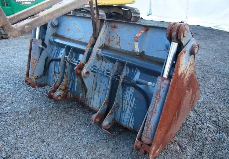 Utovarna kašika Łyżka do ładowarki otwierana hydraulicznie    2,1m: slika 9