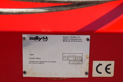 Rozsiewacz nawozów Sulky DPX GL 2000 18-24m Rozsiewacz nawozów Sulky - Rasipač veštačkog đubriva: slika 5 Rozsiewacz nawozów Sulky DPX GL 2000 18-24m Rozsiewacz nawozów Sulky - Rasipač veštačkog đubriva: slika 5