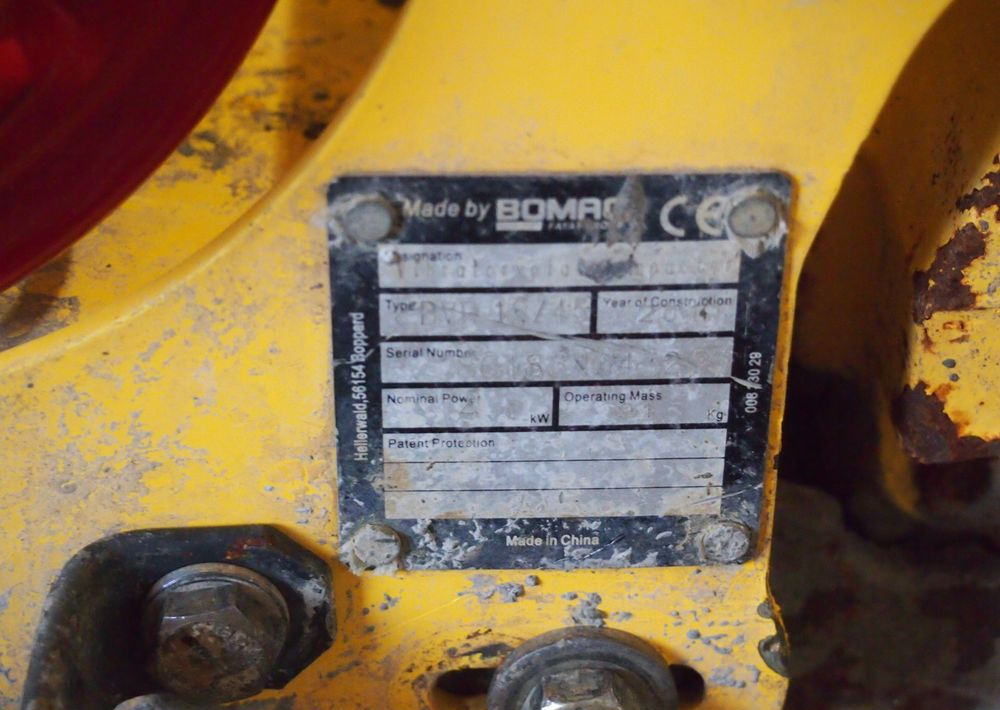Ubijarka Bomag BVP 18/45 2019 Zagęszczarka Bomag 91 - Vibraciona ploča: slika 4 Ubijarka Bomag BVP 18/45 2019 Zagęszczarka Bomag 91 - Vibraciona ploča: slika 4