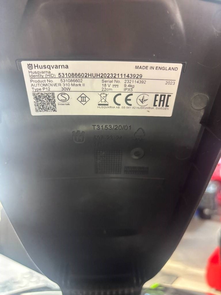 Husqvarna Automower 310 - Baštenska kosačica: slika 4 Husqvarna Automower 310 - Baštenska kosačica: slika 4