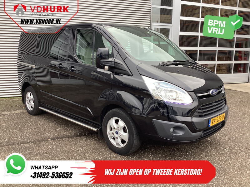 Ford Transit Custom 2.2 TDCI 155 pk Limited DC Dubbel Cabine 2xSchuifdeur/ Elek. Stoel/ Leder/ Stoelverw./ Sidebars/ Airco/ Navi/ Cruise/ Camera/ PD - Mali kombi, Dostavno vozilo sa duplom kabinom: slika 1 Ford Transit Custom 2.2 TDCI 155 pk Limited DC Dubbel Cabine 2xSchuifdeur/ Elek. Stoel/ Leder/ Stoelverw./ Sidebars/ Airco/ Navi/ Cruise/ Camera/ PD - Mali kombi, Dostavno vozilo sa duplom kabinom: slika 1