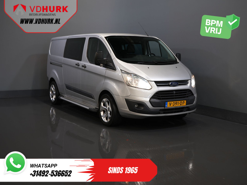 Ford Transit Custom 2.2 TDCI Trend Dubbel Cabine DC L2 BPM VRIJ! NL Auto/ Leder/ Stoelverw./ Camera/ PDC/ LMV/ Sidesteps - Mali kombi, Dostavno vozilo sa duplom kabinom: slika 1 Ford Transit Custom 2.2 TDCI Trend Dubbel Cabine DC L2 BPM VRIJ! NL Auto/ Leder/ Stoelverw./ Camera/ PDC/ LMV/ Sidesteps - Mali kombi, Dostavno vozilo sa duplom kabinom: slika 1