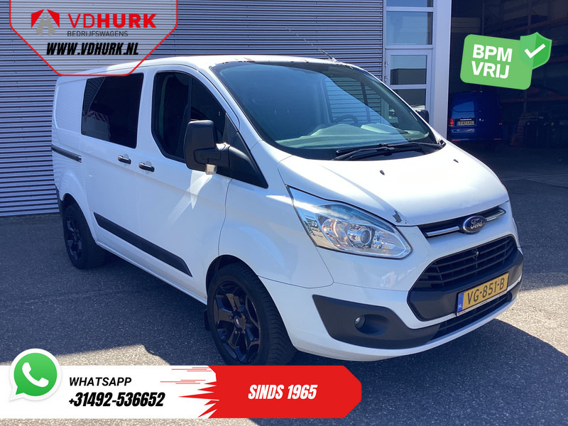 Ford Transit Custom 2.2 TDCI Trend Dubbel Cabine EXPORT ONLY Airco/ Cruise/ Trekhaak/ LM Velgen - Mali kombi, Dostavno vozilo sa duplom kabinom: slika 1 Ford Transit Custom 2.2 TDCI Trend Dubbel Cabine EXPORT ONLY Airco/ Cruise/ Trekhaak/ LM Velgen - Mali kombi, Dostavno vozilo sa duplom kabinom: slika 1