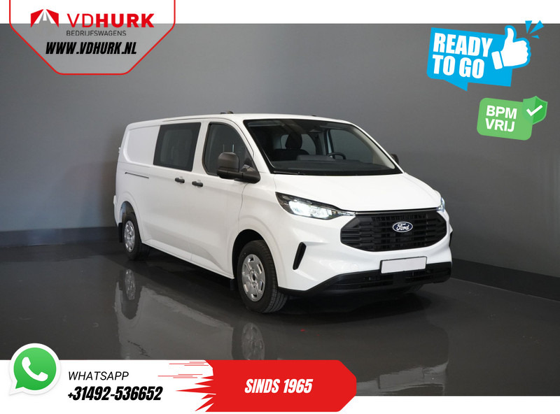 Ford Transit Custom 320 2.0 TDCI 136 pk L2 BPM VRIJ! DC Dubbel Cabine/ 5 jaar/200.000 km Garantie/ Carplay/ Climate/ Camera/ PDC/ Cruise - Mali kombi, Dostavno vozilo sa duplom kabinom: slika 1 Ford Transit Custom 320 2.0 TDCI 136 pk L2 BPM VRIJ! DC Dubbel Cabine/ 5 jaar/200.000 km Garantie/ Carplay/ Climate/ Camera/ PDC/ Cruise - Mali kombi, Dostavno vozilo sa duplom kabinom: slika 1