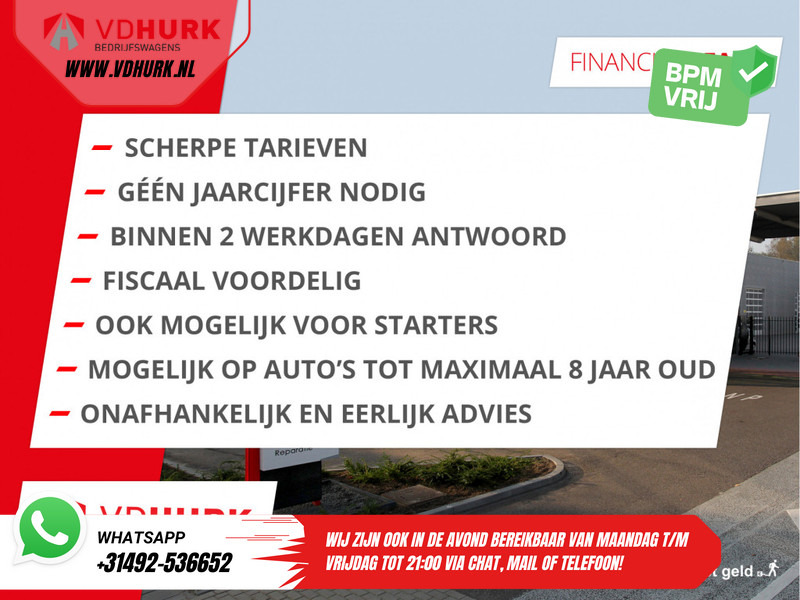 Furgon Iveco Daily 35S18 3.0 180 pk Aut. L2H2 BPM VRIJ 3.5t Trekverm./ Adapt. Cruise/ LED/ Carplay/ 270Gr.Deuren/ Climate/ Gev. Stoel/ LED/ Camera/: slika 14