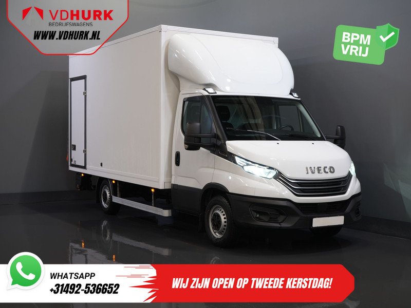Iveco Daily 35S18HV 3.0 Aut. ZF BPM VRIJ! Bakwagen Laadklep/ LED/ Spoiler/ 3.5T Trekverm./ Gev.stoel/ Adapt.Cruise/ Navi/ Carplay/ Climate/ - Dostavno vozilo sa zatvorenim sandukom: slika 1 Iveco Daily 35S18HV 3.0 Aut. ZF BPM VRIJ! Bakwagen Laadklep/ LED/ Spoiler/ 3.5T Trekverm./ Gev.stoel/ Adapt.Cruise/ Navi/ Carplay/ Climate/ - Dostavno vozilo sa zatvorenim sandukom: slika 1