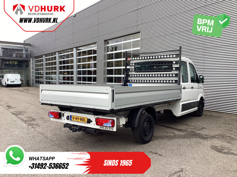 MAN TGE 3.180 DSG Aut. DC Dubbel Cabine BPM VRIJ! Open Laadbak 350x203/ 7 Pers./ Carplay/ Trekhaak/ Cruise/ 2.8t Trekverm./ Airco/ Pick - Dostavno vozilo s ravnom platformom, Dostavno vozilo sa duplom kabinom: slika 2 MAN TGE 3.180 DSG Aut. DC Dubbel Cabine BPM VRIJ! Open Laadbak 350x203/ 7 Pers./ Carplay/ Trekhaak/ Cruise/ 2.8t Trekverm./ Airco/ Pick - Dostavno vozilo s ravnom platformom, Dostavno vozilo sa duplom kabinom: slika 2