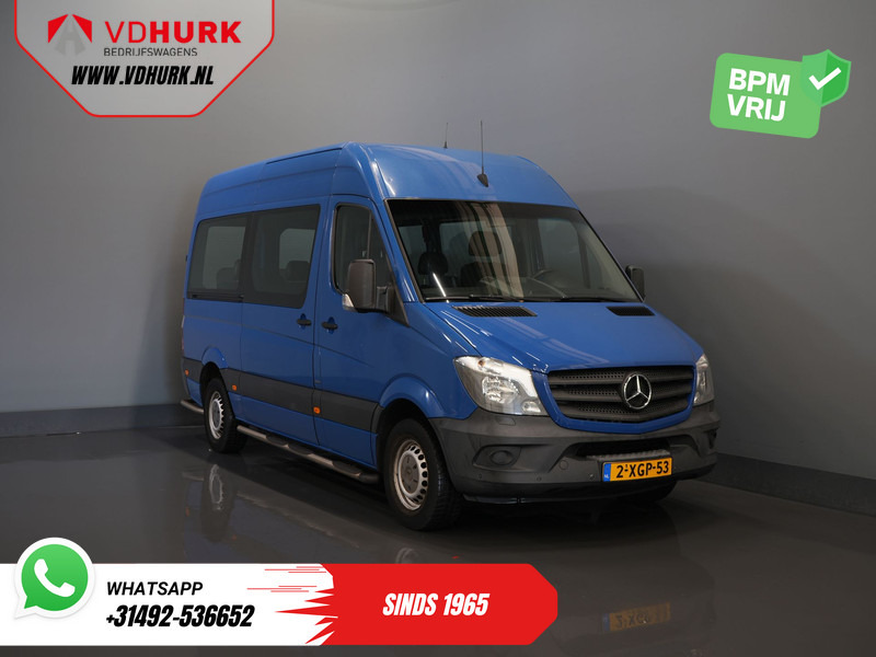Mercedes-Benz Sprinter 213 2.2 CDI Aut. L2H2 9 Persoons EXPORT Incl. BTW&BPM €13.915,- Airco/ PDC V+A/ Side & Rearbar - Minibus, Putnički kombi: slika 1 Mercedes-Benz Sprinter 213 2.2 CDI Aut. L2H2 9 Persoons EXPORT Incl. BTW&BPM €13.915,- Airco/ PDC V+A/ Side & Rearbar - Minibus, Putnički kombi: slika 1