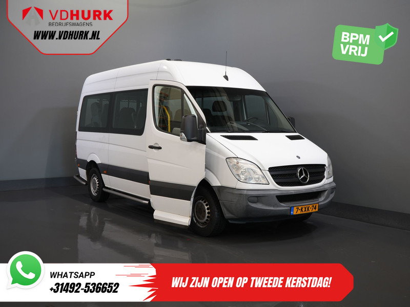 Minibus, Putnički kombi Mercedes-Benz Sprinter 313 2.2 CDI Aut. L2H2 € 9.922 Incl. BTW EXPORT Combi/ 9 Persoons/ Kombi/ 9P/ Airco/ Rolstoellift/ Electr. deur/ APK 9-2026: slika 9