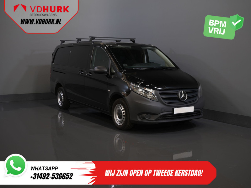 Mercedes-Benz Vito 114 CDI Aut. L2 BPM VRIJ! Adapt. Cruise/ Carplay/ Camera/ Trekhaak/ Betimmering - Furgon: slika 1 Mercedes-Benz Vito 114 CDI Aut. L2 BPM VRIJ! Adapt. Cruise/ Carplay/ Camera/ Trekhaak/ Betimmering - Furgon: slika 1