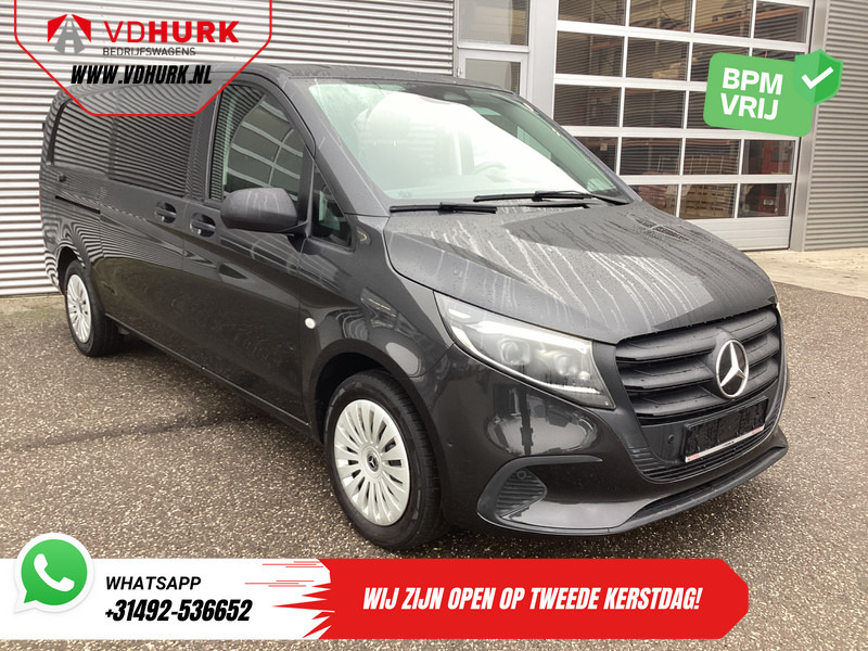 Mercedes-Benz Vito 116 CDI Aut. L3 DC Dubbel Cabine BPM VRIJ! 6 Pers./ 2xSchuifdeur/ LED/ Stoelverw./ 270Gr. Deuren/ Carplay/ Camera/ Cruise/ Trekh - Furgon, Dostavno vozilo sa duplom kabinom: slika 1 Mercedes-Benz Vito 116 CDI Aut. L3 DC Dubbel Cabine BPM VRIJ! 6 Pers./ 2xSchuifdeur/ LED/ Stoelverw./ 270Gr. Deuren/ Carplay/ Camera/ Cruise/ Trekh - Furgon, Dostavno vozilo sa duplom kabinom: slika 1