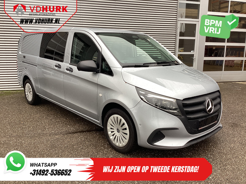 Mercedes-Benz Vito 116 CDI Aut. L3 DC Dubbel Cabine BPM VRIJ! 6 Pers./ 2xSchuifdeur/ LED/ Stoelverw./ 270Gr. Deuren/ Carplay/ Camera/ Cruise/ Trekh - Furgon, Dostavno vozilo sa duplom kabinom: slika 1 Mercedes-Benz Vito 116 CDI Aut. L3 DC Dubbel Cabine BPM VRIJ! 6 Pers./ 2xSchuifdeur/ LED/ Stoelverw./ 270Gr. Deuren/ Carplay/ Camera/ Cruise/ Trekh - Furgon, Dostavno vozilo sa duplom kabinom: slika 1