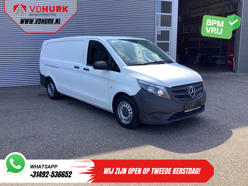 Mercedes-Benz Vito 116 CDI L3 XL EXPORT ONLY 2xSchuifdeur/ Standkachel/ Stoelverw./ Cruise/ Airco/ Trekhaak - Furgon: slika 1 Mercedes-Benz Vito 116 CDI L3 XL EXPORT ONLY 2xSchuifdeur/ Standkachel/ Stoelverw./ Cruise/ Airco/ Trekhaak - Furgon: slika 1