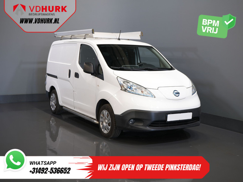 Nissan E-NV200 Optima 24kWh 105 km WLTP Snellader/ Imperiaal/ Sidebars/ PDC/ Cruise/ Airco - Mali kombi, Električno dostavno vozilo: slika 1 Nissan E-NV200 Optima 24kWh 105 km WLTP Snellader/ Imperiaal/ Sidebars/ PDC/ Cruise/ Airco - Mali kombi, Električno dostavno vozilo: slika 1