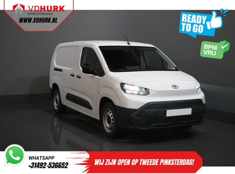Toyota PROACE CITY 1.5 130 pk Aut. L2 BPM VRIJ! LED/ Virtual Cockpit/ 3 pers./ Carplay/ Camera/ Climate/ PDC/ Cruise - Furgon: slika 1 Toyota PROACE CITY 1.5 130 pk Aut. L2 BPM VRIJ! LED/ Virtual Cockpit/ 3 pers./ Carplay/ Camera/ Climate/ PDC/ Cruise - Furgon: slika 1
