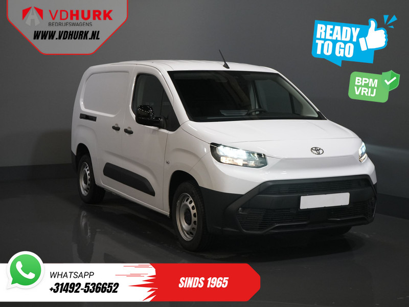 Toyota PROACE CITY 1.5 130 pk Aut. L2 BPM VRIJ! LED/ Virtual Cockpit/ 3 pers./ Carplay/ Camera/ Climate/ PDC/ Cruise - Mali kombi: slika 1 Toyota PROACE CITY 1.5 130 pk Aut. L2 BPM VRIJ! LED/ Virtual Cockpit/ 3 pers./ Carplay/ Camera/ Climate/ PDC/ Cruise - Mali kombi: slika 1
