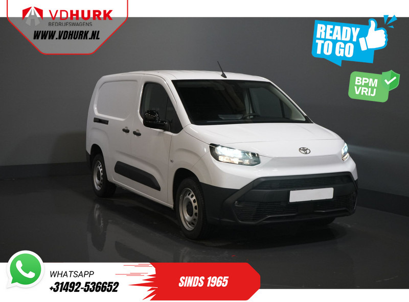 Toyota PROACE CITY 1.5 130 pk Aut. L2 BPM VRIJ! LED/ Virtual.Cockpit/ 3 pers./ Carplay/ Camera/ Climate/ PDC/ Cruise - Furgon: slika 1 Toyota PROACE CITY 1.5 130 pk Aut. L2 BPM VRIJ! LED/ Virtual.Cockpit/ 3 pers./ Carplay/ Camera/ Climate/ PDC/ Cruise - Furgon: slika 1