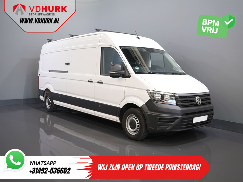 Volkswagen Crafter 35 2.0 TDI 180 pk L4H3 BPM VRIJ! RWD Tacho/ 270gr deuren/ 3.5T trekverm./ Navi/ Carplay/ Climate/ Camera/ Cruise/ Trekhaak - Furgon: slika 1 Volkswagen Crafter 35 2.0 TDI 180 pk L4H3 BPM VRIJ! RWD Tacho/ 270gr deuren/ 3.5T trekverm./ Navi/ Carplay/ Climate/ Camera/ Cruise/ Trekhaak - Furgon: slika 1