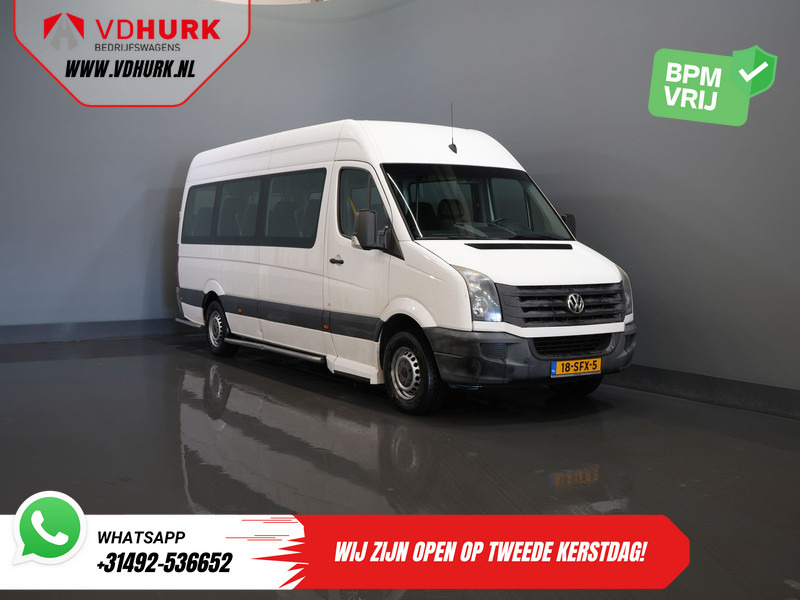 Volkswagen Crafter 35 2.0 TDI L3H2 EXPORT ONLY! €9.559 incl BTW/BPM Rolstoellift/ 9 Pers/ 9P/ Sidebars/ Rearbar/ Airco - Minibus, Putnički kombi: slika 1 Volkswagen Crafter 35 2.0 TDI L3H2 EXPORT ONLY! €9.559 incl BTW/BPM Rolstoellift/ 9 Pers/ 9P/ Sidebars/ Rearbar/ Airco - Minibus, Putnički kombi: slika 1
