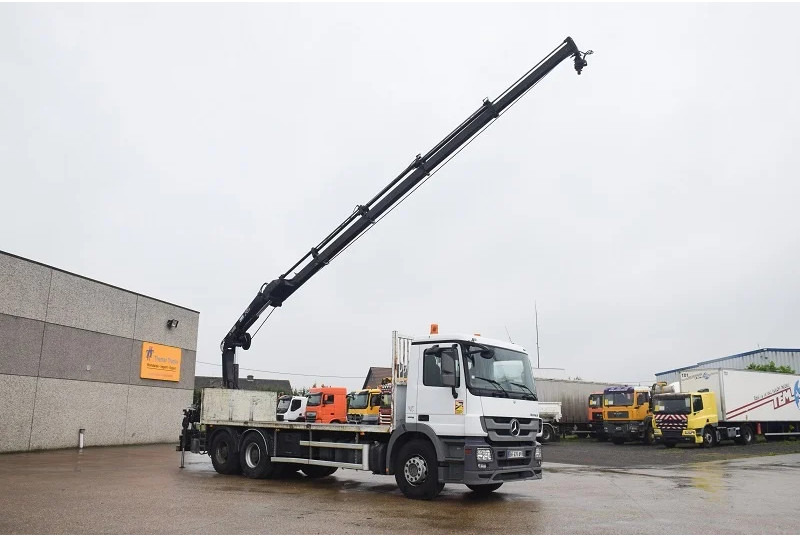 Mercedes-Benz Actros 2641 - Kamion sa tovarnim sandukom, Kamion sa dizalicom: slika 1 Mercedes-Benz Actros 2641 - Kamion sa tovarnim sandukom, Kamion sa dizalicom: slika 1