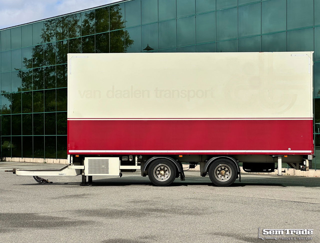 Burg 2 Axle VAN Beurden Isolated BOX TRS Cooling Good Condition Holland-Trailer - Prikolica hladnjače: slika 2 Burg 2 Axle VAN Beurden Isolated BOX TRS Cooling Good Condition Holland-Trailer - Prikolica hladnjače: slika 2