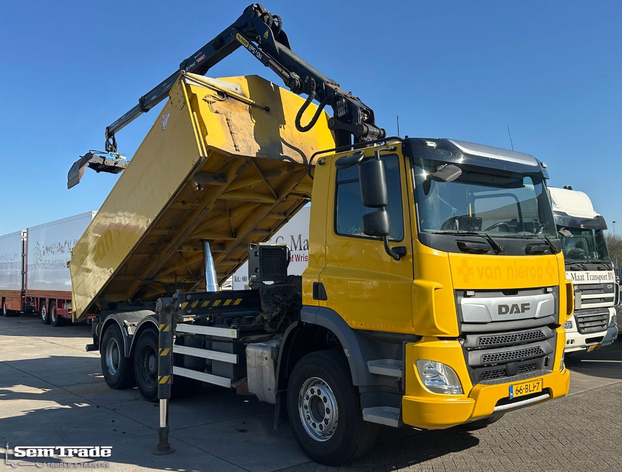 DAF CF 410 FAT 6X4 188.000 KM Palfinger 17 TON/Meter Kraan 2 Zijdige Ruizeveld K - Kamion sa dizalicom: slika 5 DAF CF 410 FAT 6X4 188.000 KM Palfinger 17 TON/Meter Kraan 2 Zijdige Ruizeveld K - Kamion sa dizalicom: slika 5