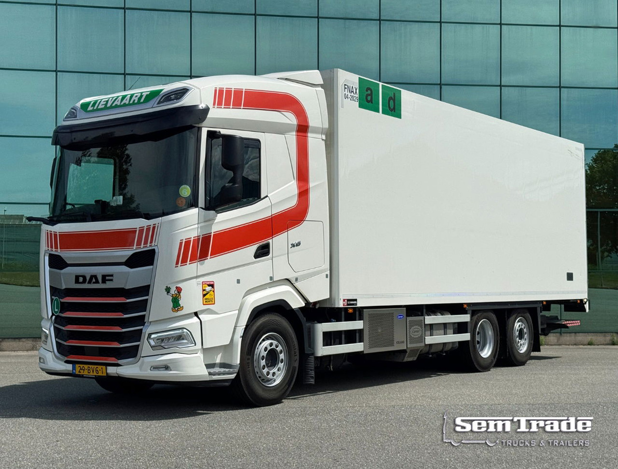 DAF XG 480 FAR 475.000 KM Carrier TRS Iceland 815 x 250 x 275 CM Inside Tail Lift NL Truck - Hladnjača: slika 1 DAF XG 480 FAR 475.000 KM Carrier TRS Iceland 815 x 250 x 275 CM Inside Tail Lift NL Truck - Hladnjača: slika 1