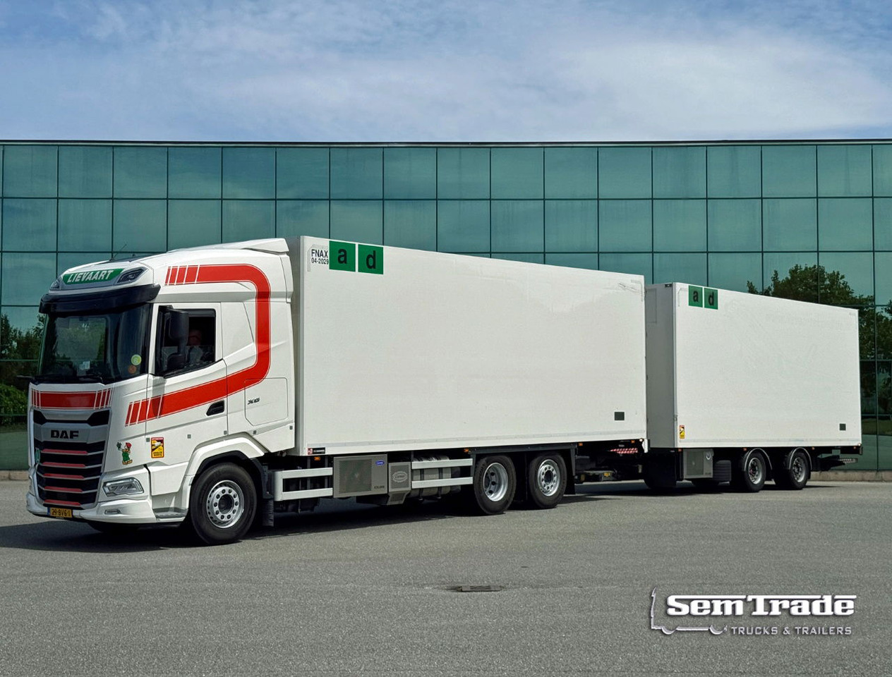 DAF XG 480 FAR Frigo Combi 50 CC 2x Lift Carrier TRS Iceland TOP Condition NL Combi - Hladnjača: slika 2 DAF XG 480 FAR Frigo Combi 50 CC 2x Lift Carrier TRS Iceland TOP Condition NL Combi - Hladnjača: slika 2