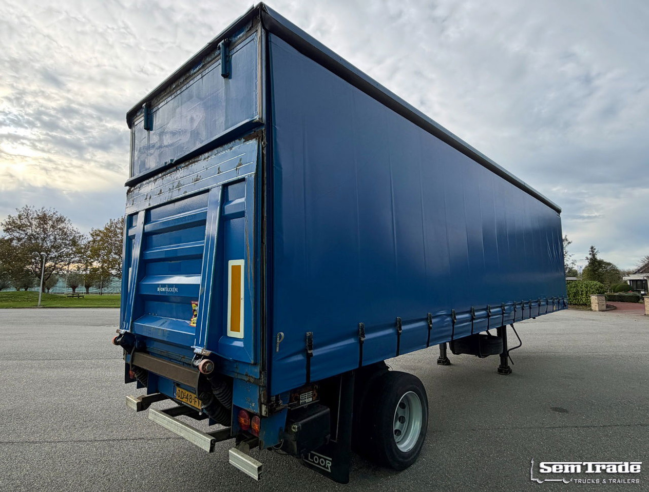 Floor FL0-12-102 City Trailer Tail Lift Good Condition Holland-Trailer - Poluprikolica sa ceradom: slika 4 Floor FL0-12-102 City Trailer Tail Lift Good Condition Holland-Trailer - Poluprikolica sa ceradom: slika 4