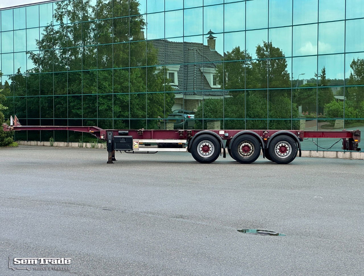 Renders ROC 12.27 CC Back Slider Lift Axle Disc Brakes Belgium-Trailer 2 Pieces - Poluprikolica za prevoz kontejnera/ Poluprikolica sa promenjivim sandukom: slika 2 Renders ROC 12.27 CC Back Slider Lift Axle Disc Brakes Belgium-Trailer 2 Pieces - Poluprikolica za prevoz kontejnera/ Poluprikolica sa promenjivim sandukom: slika 2