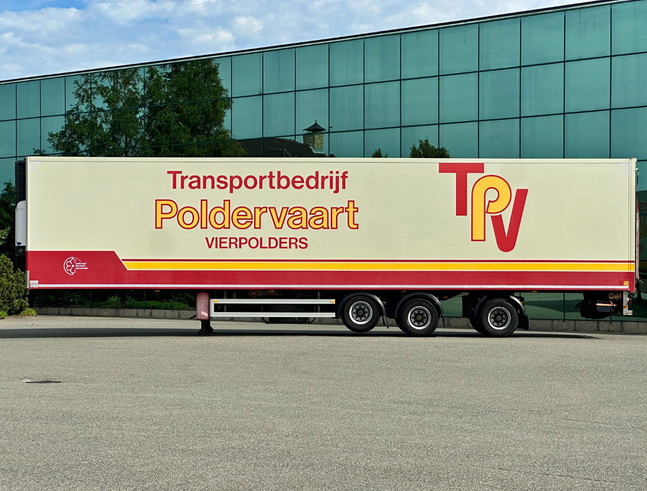 Samro 3-AS Stuuras 3 Tons Achtersluitklep - Poluprikolica hladnjače: slika 2 Samro 3-AS Stuuras 3 Tons Achtersluitklep - Poluprikolica hladnjače: slika 2